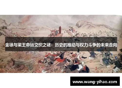 金徐与梁王命运交织之谜：历史的推动与权力斗争的未来走向